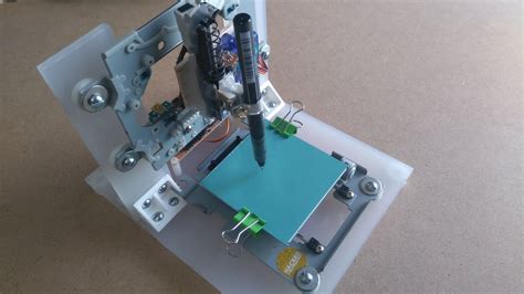 cnc machine with cd drives|dvd drive cnc plotter.